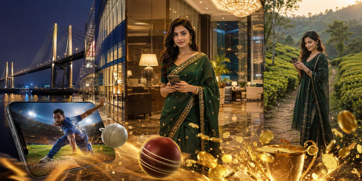 রাজশাহীর একটি চা বাগানে বাংলাদেশি ব্যবহারকারী 639 প্ল্যাটফর্মে লগইন করছেন