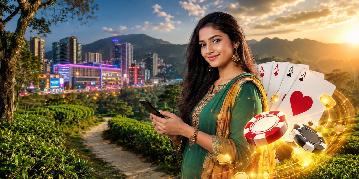 সিলেটের চা বাগানে টিন পাট্টি খেলছেন একজন ব্যবহারকারী